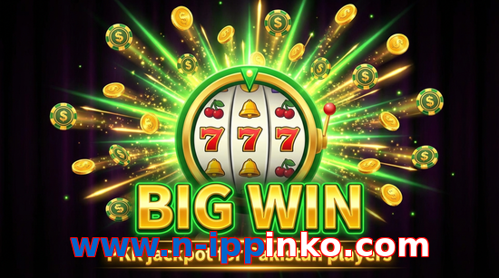 Big win animation on Www.n-ippinko.com slot game